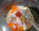 A picture of step 2 of Sattu Cheela.