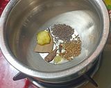 A picture of step 3 of Kevti Dal.