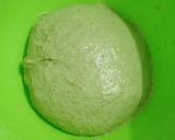 Foto langkah ke 2 dari resep Pandan Lontar Sourdough Bread.