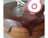 Foto del paso 17 de la receta: Bizcocho marmolado con cobertura de chocolate con leche