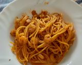 Foto del paso 7 de la receta: Espaguetis con gambas