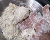 A picture of step 2 of Chur Chur Naan.