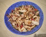 Foto langkah ke 3 dari resep Cumi Goreng Mentega.