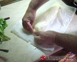 Φωτογραφία βήματος 8 της συνταγής Ρολάκια με αντίδια, Philadelphia και αντσούγιες