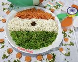 સાત્વિક તિરંગા પુલાવ (Satvik Tiranga Pulao Recipe In Gujarati) રેસીપી સ્ટેપ9ફોટો