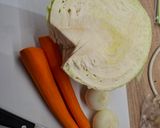 Coleslaw saláta (Amerikai káposzta saláta) recept fázis 1 fotója