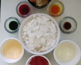 A picture of step 1 of Casata poha.
