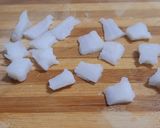 Foto del paso 5 de la receta Bacalao con puré de calabaza y puerro