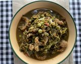 รูปขั้นตอนการทำที่ 6 ของ แกงขี้เหล็กน้ำย่านาง🌿🧄ใส่หูหมูและแคปหมู(สูตรไม่ใส่ปลาร้า)🌶️