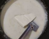 A picture of step 3 of White Sauce Cheezy Veggie MACARONI.