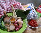 Foto langkah ke 4 dari resep Asam Pedas Telur Ikan Mayong.