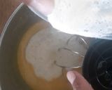 Foto langkah ke 3 dari resep Bolu Kukus Tape Lapis Coklat Tanpa Mixer.