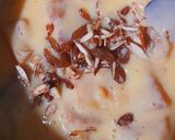 A picture of step 9 of Banana Bread Custard.