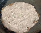 A picture of step 6 of Ragi Onion Chilla.