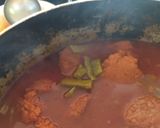 Foto del paso 7 de la receta: Tortitas de camarón con nopales en salsa roja, ¡para chuparse lo