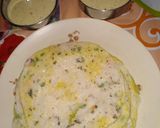 A picture of step 2 of Masala Rice Chilla.
