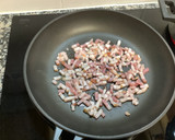 Foto del paso 1 de la receta: Guisantes con bacon