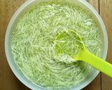Foto langkah ke 3 dari resep Es Serut Melon Selasih.