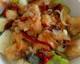 Foto del paso 5 de la receta: Ensalada Templada de Merluza frita
