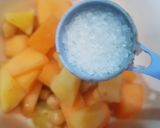 A picture of step 2 of Chana fruit chat.
