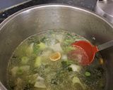 صورة لخطوة 2 من وصفة الحساء الأخضر la soupe verte