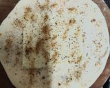 A picture of step 6 of Splash Of Colour ---- Traditional Festivities, Made Global, Pizza Paratha.