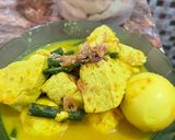 Foto langkah ke 4 dari resep Gulai Tahu Telur Simpel.