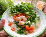 รูปขั้นตอนการทำที่ 6 ของ ข้าวต้มกุ้ง (ฉบับง่ายๆ)🦐🥬🥕