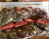 A picture of step 3 of California Farm Stuffed Leg of Lamb.