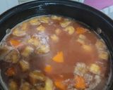 Foto langkah ke 4 dari resep Kolak Sagu Mutiara dengan Ubi dan Pisang.