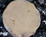 A picture of step 4 of Kheema naan.