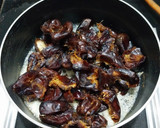 A picture of step 1 of Dates- Nuts Roll.