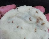A picture of step 7 of Kakara Pitha.