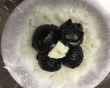 A picture of step 6 of Japanese Surprise Rice Ball.