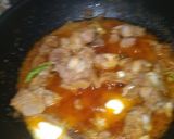 A picture of step 6 of Beef karahi.