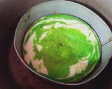 A picture of step 6 of 14th August azadi marble 🍰 cake.