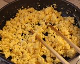 A picture of step 2 of Two-Color Soboro (Chicken and Egg).