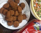 صورة لخطوة 1 من وصفة أسرع سندويشات توست بالفلافل 🍞🍟😍