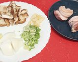 Foto del paso 1 de la receta 🍜 Ramen, con shiitake y panceta