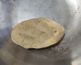 A picture of step 2 of Aloo Paratha with Curd.