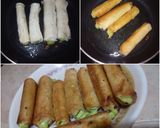 A picture of step 5 of Shahi tukray roll ups.
