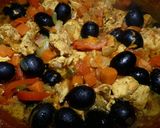 Afrikai csirke Tajine-ban recept fázis 3 fotója