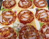 Házi Mini-Pizza alappal Pizza Air-fryerben sütve 1286 recept fázis 7 fotója