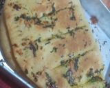 A picture of step 7 of Cheese garlic bread without yeast.