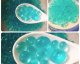 Hình bước làm 4 của món Thạch trân châu Blue