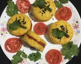 A picture of step 6 of Disc Dhokla Sandwich.