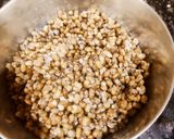 A picture of step 3 of Green Moong Dal Chaat.
