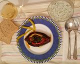 Pas rețetă Vinete umplute cu carne tocată 4 fotografie