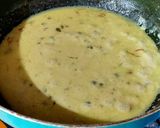 A picture of step 3 of Kesar-Pista Mawa Modak.