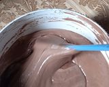 Foto langkah ke 4 dari resep Brownies 4 telur loyang tulban.
